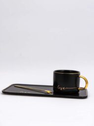 Šolja LOVE sa pozlatom - Slika 3