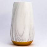 Vase MARBLE WITH GOLD