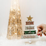 Drvena jelka putokaz