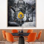 Slika "Hyperion and Theia"