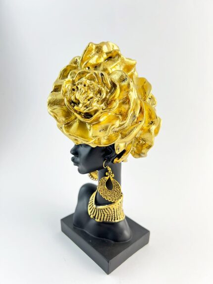 Ukrasna figura GIRL WITH GOLD HAIR