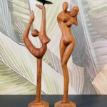 Ukrasna figura i svećnjak