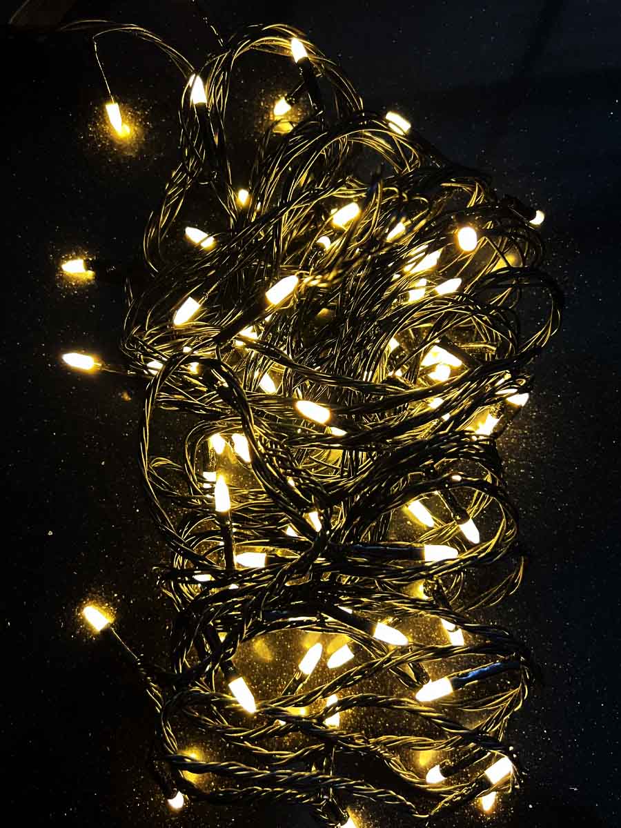 rasveta-zutaa Novogodišnja led rasveta - Image 1