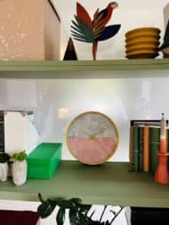 Zidni sat Modern Marble Pink - Image 4