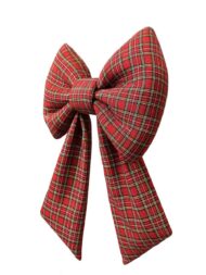 Velika novogodišnja mašna TARTAN - Image 2