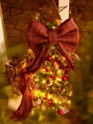 Velika novogodišnja mašna TARTAN - Image 3