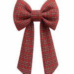 Velika novogodišnja mašna TARTAN