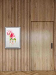 Slika "CVET MISLI" akvarel - Slika 3