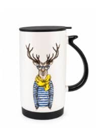 Travel Mug - Keramička šolja sa poklopcem